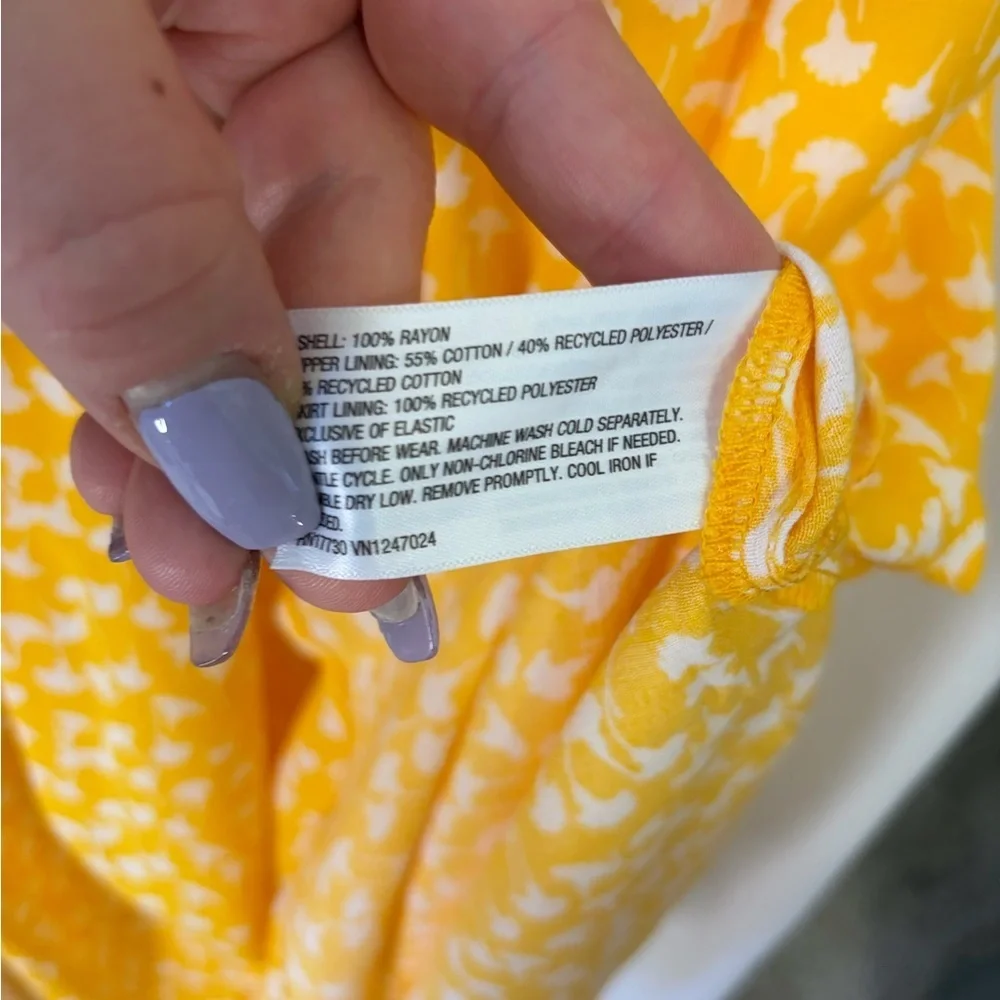 Diane Von Furstenberg Yellow Kids Dress size 8